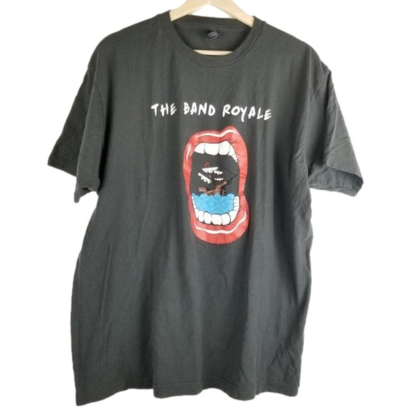 TULTEX The Band Royale XL short sleeve t-shirt Crewneck Music band 100% cotton - Picture 1 of 6